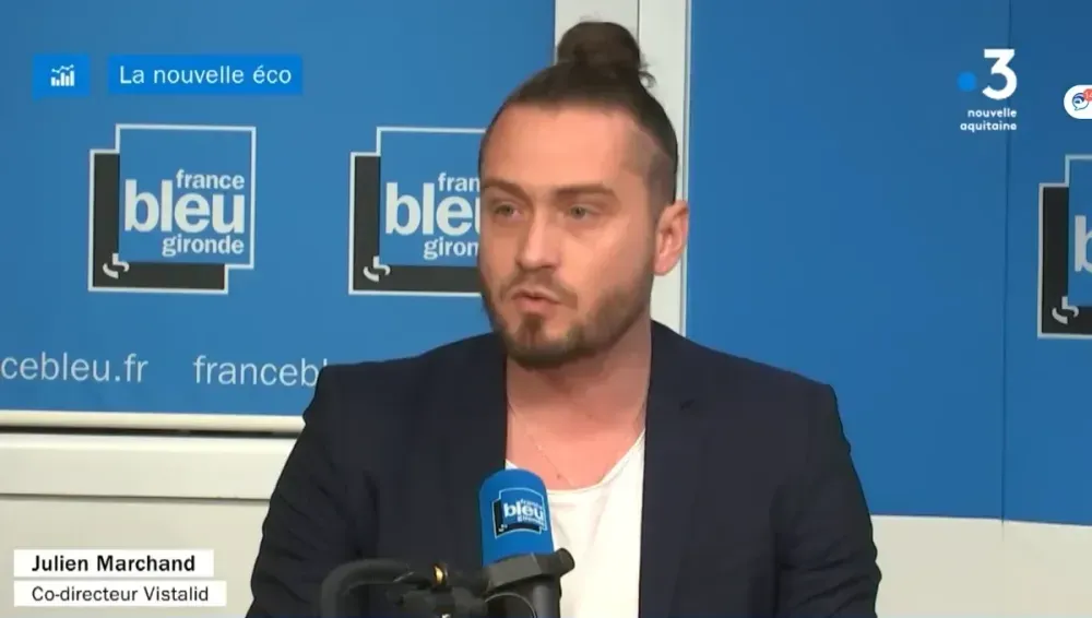 Vistalid, créateur de sites internet - ITW France Bleu