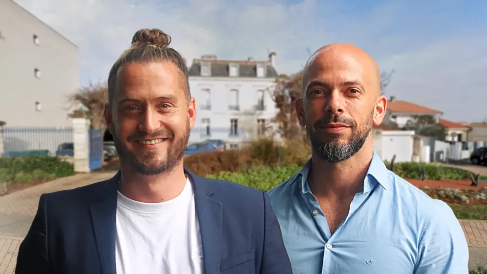 Romain Poudret et Julien Marchand